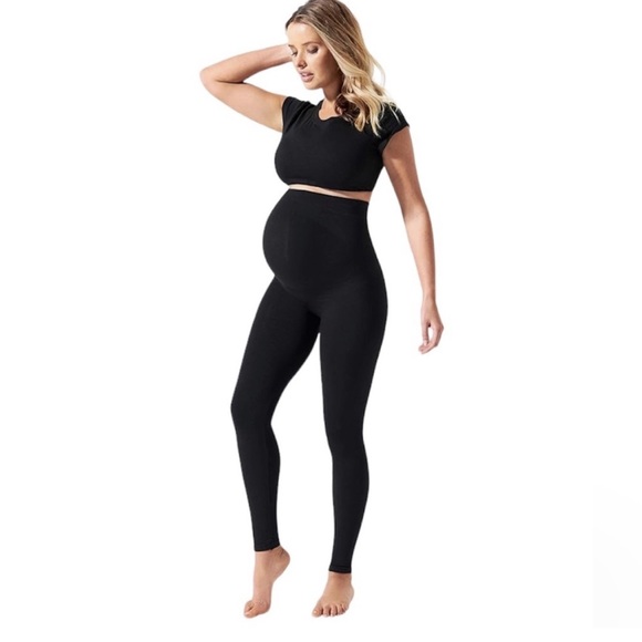 BLANQI Pants - BLANQI Everyday Maternity Leggings Over the Belly Pregnancy Tights